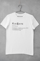 Unisex White Definition T-Shirt